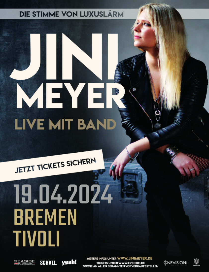 19.04.2024JINI MEYERLIVE MIT BANDTIVOLI, Bremen Carlos Konzerte