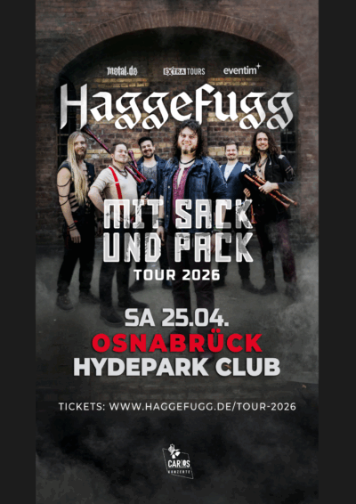 25.04.2026</br>HAGGEFUGG</br><a href="https://www.hyde-park.de/" target="_blank">HYDE PARK Club</a>, Osnabrück