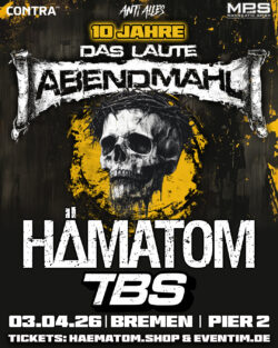 03.04.2026 DAS LAUTE ABENDMAHL 2026 <a href="https://www.pier-2.de/" target="_blank">PIER 2</a>, Bremen