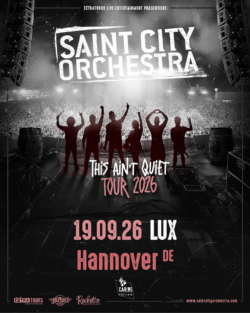19.09.2026</br>SAINT CITY ORCHESTRA</br><a href="https://www.lux-linden.de/" target="_blank">LUX</a><strong>, Hannover