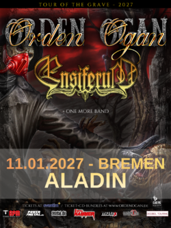 11.01.2027</br>ORDEN OGAN & ENSIFERUM</br><a href="https://www.aladin-bremen.de/" rel="noopener" target="_blank">ALADIN</a>, Bremen