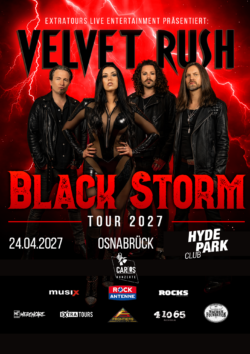 24.04.2027 VELVET RUSH <a href="https://www.hyde-park.de/" target="_blank">HYDE PARK CLUB</a>, OSNABRÜCK